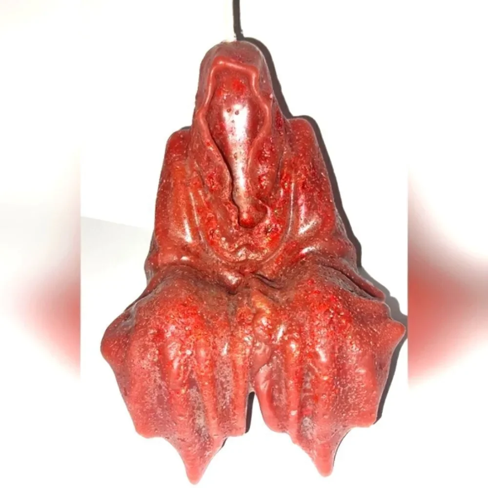 Hand crafted limited edition Grim reaper candle